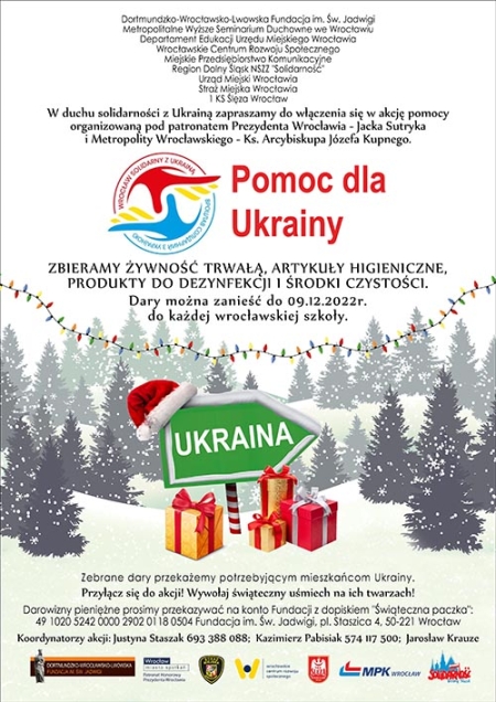 Pomoc dla Ukrainy - Świąteczna paczka