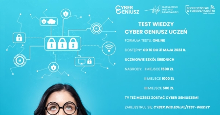 Ogólnopolski konkurs edukacyjny - Cyber Geniusz Uczeń