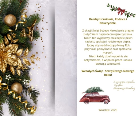 Życzenia bożonarodzeniowe