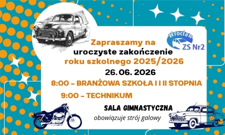 Zakończenie roku szkolnego